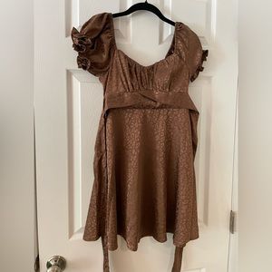Babydoll chocolate dress